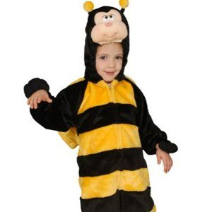 Dress Up America Honey Bee costume jumpsuit sz 4-6